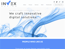 Tablet Screenshot of invexdesign.com